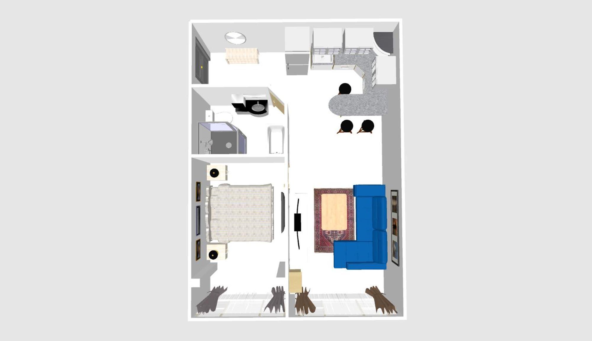 Уютная 2-Комнатная Квартира В Центре Г. Алматы Exterior foto